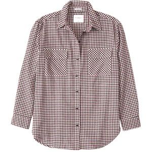 Abercrombie Fitch Soft AF Collection Oversized Gingham Flannel Check Size Medium
